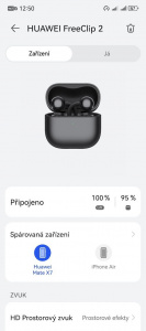 Aplikace AI Life a Huawei FreeClip 2 Aplikace AI Life a Huawei FreeClip 2