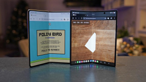 Foldy Bird a Kami – netradiční hry pro ohebné smartphony