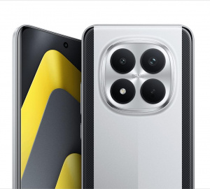 Poco M8 Pro ve stříbrné barvě Poco M8 Pro ve stříbrné barvě