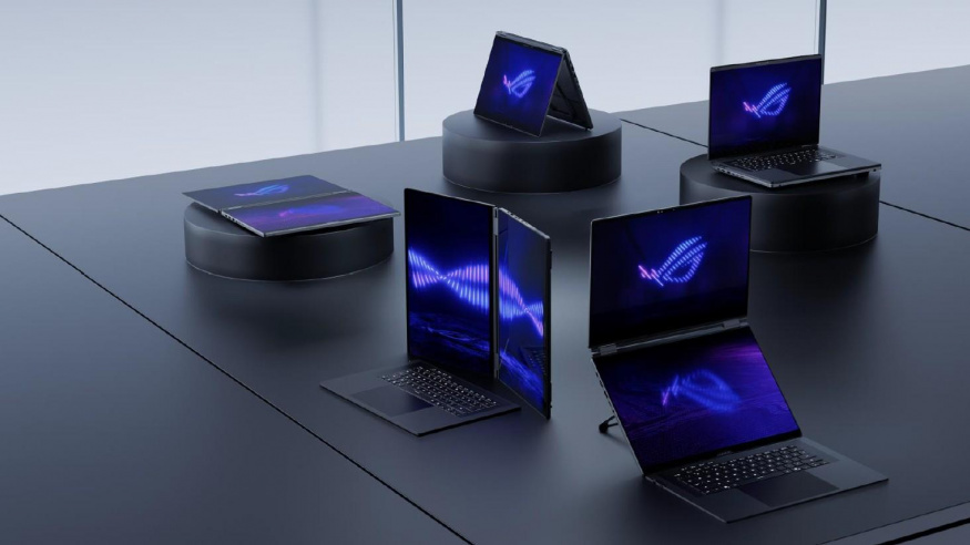 ROG Zephyrus Duo 16 ve všech režimech ROG Zephyrus Duo 16 ve všech režimech