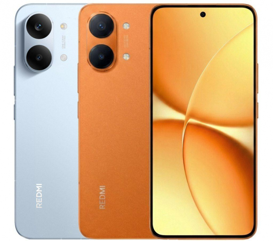 Redmi Turbo 5 Max v oranžové a modré barvě Redmi Turbo 5 Max v oranžové a modré barvě