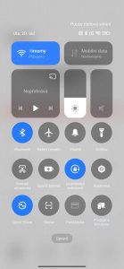 Rychlé přepínače jsou oddělené od notifikací Rychlé přepínače jsou oddělené od notifikací
