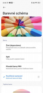 Barevné profily Barevné profily