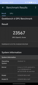 Geekbench 6 GPU Geekbench 6 GPU