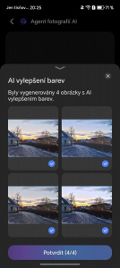 AI vylepšení barev AI vylepšení barev