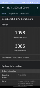 Screenshot 20260126 195048 Com Primatelabs Geekbench6 Benchmarkdocumentactivity Screenshot 20260126 195048 Com Primatelabs Geekbench6 Benchmarkdocumentactivity