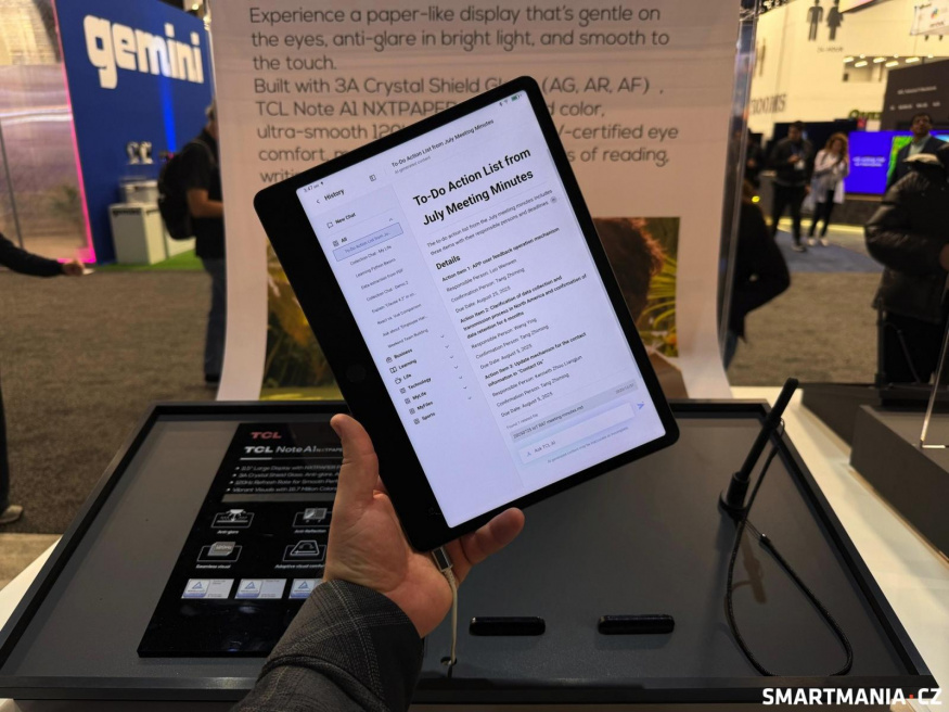 Tablet TCL Note A1 NxtPaper naživo Tablet TCL Note A1 NxtPaper naživo