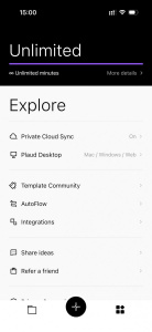 Aplikace Plaud pro Plaud Note Pro Aplikace Plaud pro Plaud Note Pro