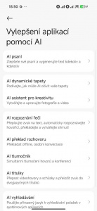 AI moduly v HyperOS 3 AI moduly v HyperOS 3