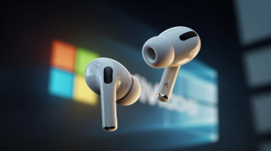 Aplikace MagicPods pro systém Windows, pomocí které je možné spravovat sluchátka AirPods podobně jako na macOS (ilustrační obrázek)