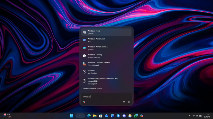 Zeptej se Copilota na hlavním panelu Zeptej se Copilota na hlavním panelu