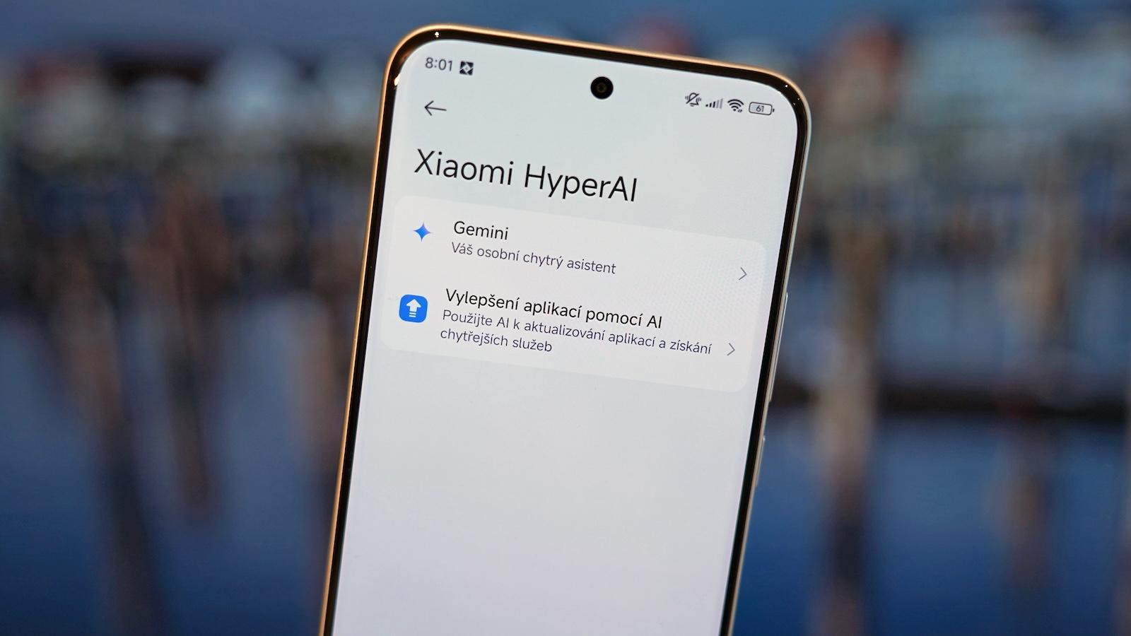Umělá inteligence HyperAI na Redmi Note 15 Pro+ 5G