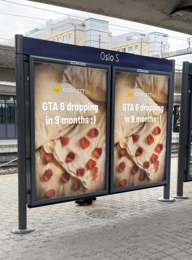 Norská reklama na GTA 6 zdarma Norská reklama na GTA 6 zdarma