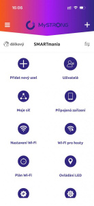 Aplikace routeru Strong BE3600 Aplikace routeru Strong BE3600