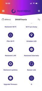 Aplikace routeru Strong BE3600 Aplikace routeru Strong BE3600