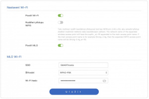 Rpzhraní routeru Strong BE3600 Rpzhraní routeru Strong BE3600