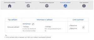 Rpzhraní routeru Strong BE3600 Rpzhraní routeru Strong BE3600