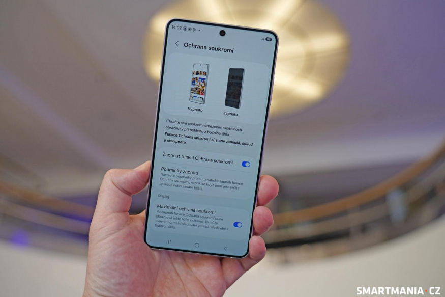 Ochrana soukromí na S26 Ultra Ochrana soukromí na S26 Ultra