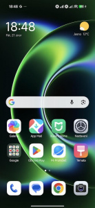 Hlavní obrazovka Hlavní obrazovka