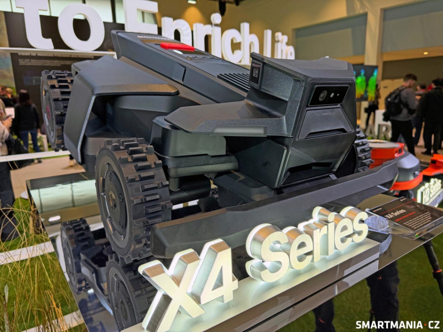 Segway Navimow X4 naživo z Paříže Segway Navimow X4 naživo z Paříže