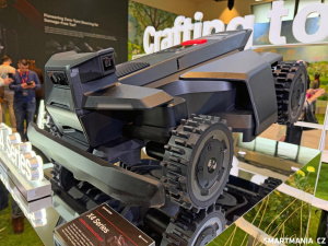 Segway Navimow X4 naživo z Paříže Segway Navimow X4 naživo z Paříže