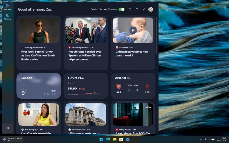 Nová podoba widgetů Nová podoba widgetů