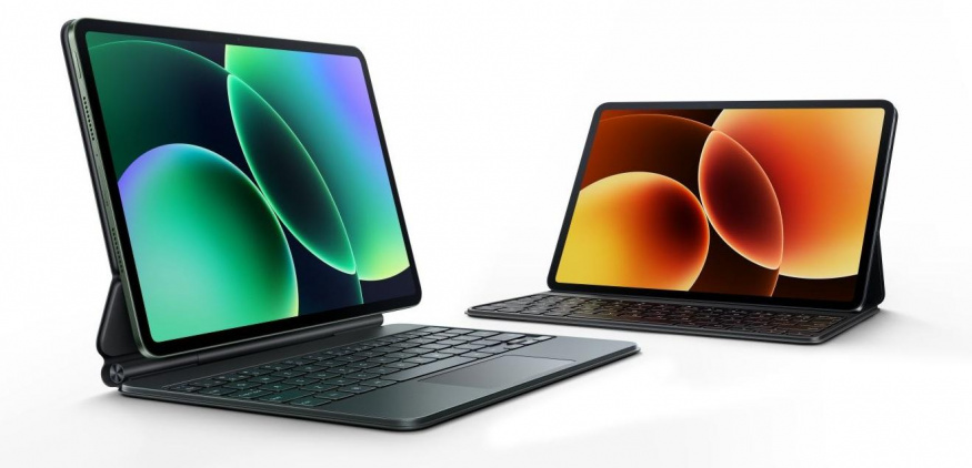 Xiaomi Pad 8 Pro v klávesnicovém krytu Xiaomi Pad 8 Pro v klávesnicovém krytu