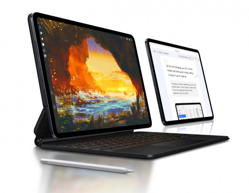 Xiaomi Pad 8 Pro se sekundárním displejem Xiaomi Pad 8 Pro se sekundárním displejem