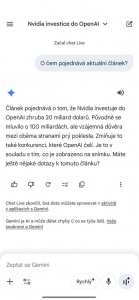 Odpověď na dotaz "O čem pojednává daný článek?" Odpověď na dotaz "O čem pojednává daný článek?"
