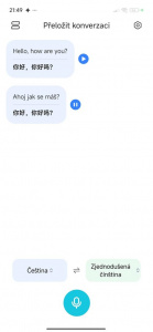 AI tlumočník podporuje i češtinu AI tlumočník podporuje i češtinu