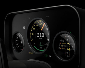 Interiér Ferrari Luce