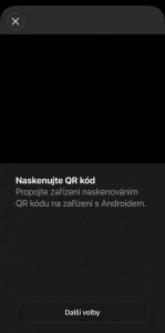 Funkce Přenos na Android v iOS 23.3 Funkce Přenos na Android v iOS 23.3