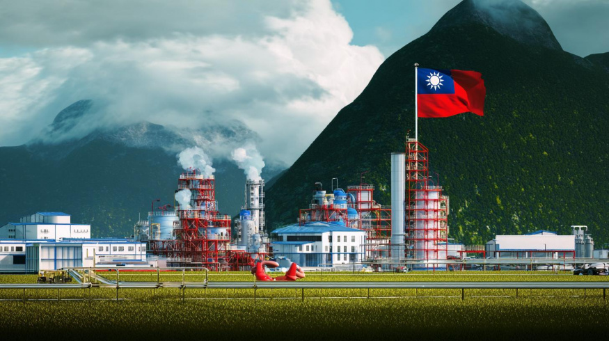 Továrna na Tchaj-wanu (ilustrační obrázek) Továrna na Tchaj-wanu (ilustrační obrázek)