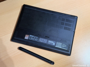 Zadní strana notebooku Asus Proart Gopro Edition Px13 Zadní strana notebooku Asus Proart Gopro Edition Px13