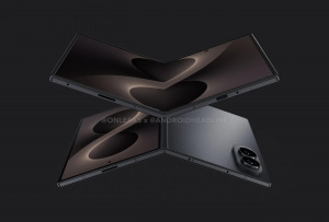 Galaxy Z Fold 8 Wide na neoficiálním renderu Galaxy Z Fold 8 Wide na neoficiálním renderu