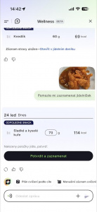 Rozpoznání jídla a určení kalorické hodnoty pomocí AI Rozpoznání jídla a určení kalorické hodnoty pomocí AI