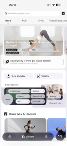 Databáze cviků a programů Databáze cviků a programů