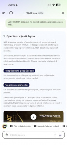 Komunikace s AI ohledně HYROXu Komunikace s AI ohledně HYROXu