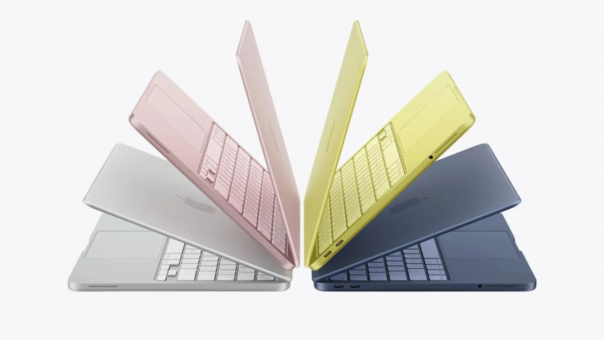 MacBook Neo ve všech barvách MacBook Neo ve všech barvách
