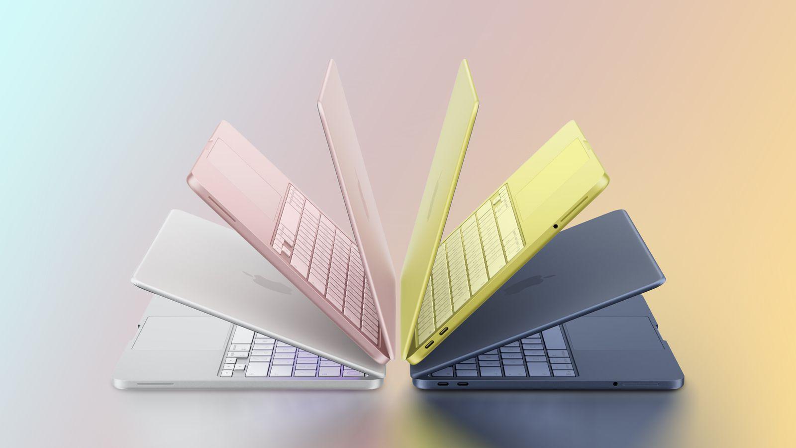 Macbook Neo ve všech barvách