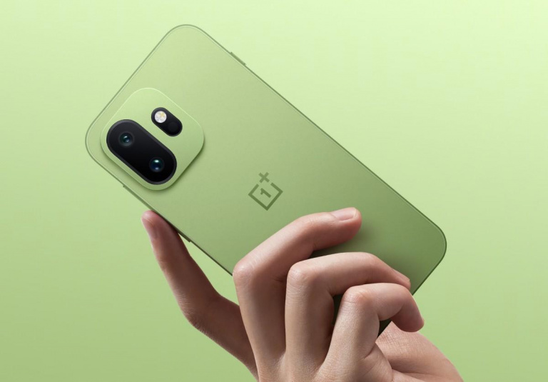 Oneplus 15T v zelené barvě