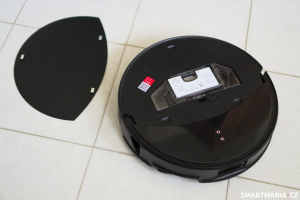 Odstraněný horní kryt Odstraněný horní kryt