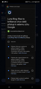 Data můžete spárovat s Google Fit Data můžete spárovat s Google Fit