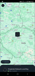 Lze trackovat poslední polohu prstenu Lze trackovat poslední polohu prstenu