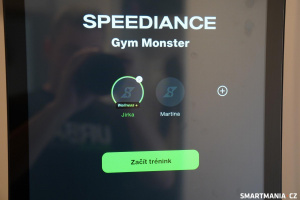 Nejprve několikrát klikněte na logo Speediance Nejprve několikrát klikněte na logo Speediance