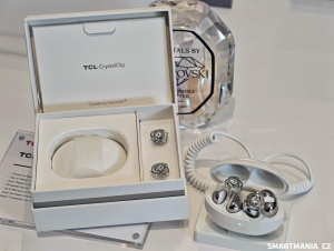 Bezdrátová sluchátka TCL CrystalClip Bezdrátová sluchátka TCL CrystalClip