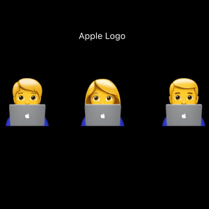 Uživatelé s notebookem používají MacBook se starším osvětleným logem Uživatelé s notebookem používají MacBook se starším osvětleným logem