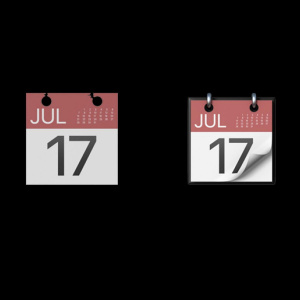 Emoji kalendáře s datem 17. července má dvojí význam: v tento den roku 2002 Steve Jobs představil aplikaci kalendář, rovněž se v tento den slaví mezinárodní den emoji Emoji kalendáře s datem 17. července má dvojí význam: v tento den roku 2002 Steve Jobs představil aplikaci kalendář, rovněž se v tento den slaví mezinárodní den emoji