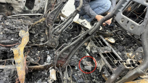 BYD Seal v plamenech BYD Seal v plamenech