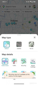 Cyklonavigace v Google Maps Cyklonavigace v Google Maps